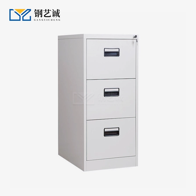 3-Drawer Vertical Steel File Cabinet